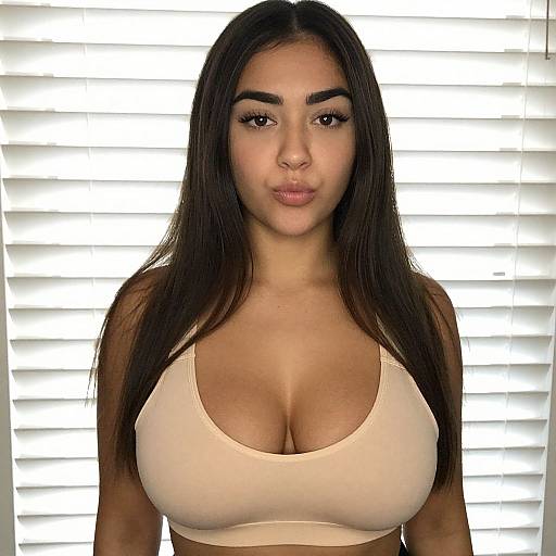 Casual Portrait of Young Woman