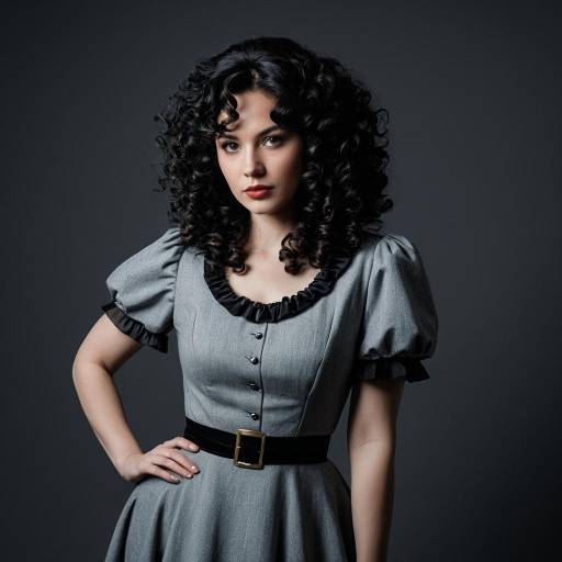 Stylish Sara Alidas Cosplay Illustration