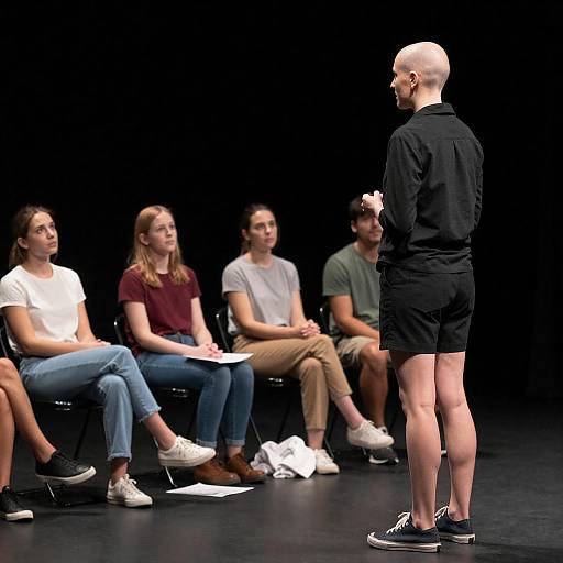 Stage Performance with Attentive Audience