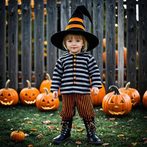 Adorable Toddler Witch Costume for Halloween