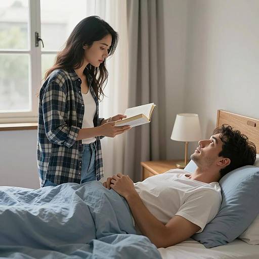 Cozy Moment Between Two Readers