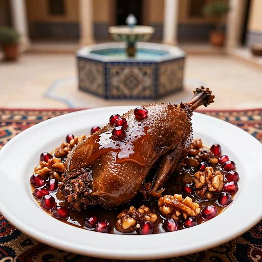 Persian Fesenjan with Braised Duck
