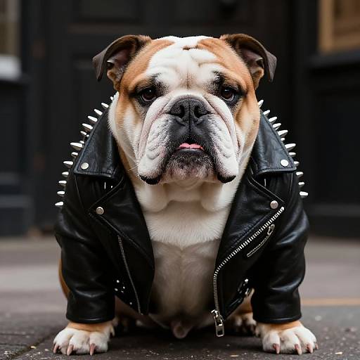 Neo-Victorian Rocker British Bulldog