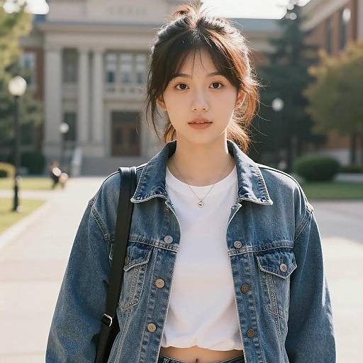 Faded Crop Hairstyle Campus Fashion