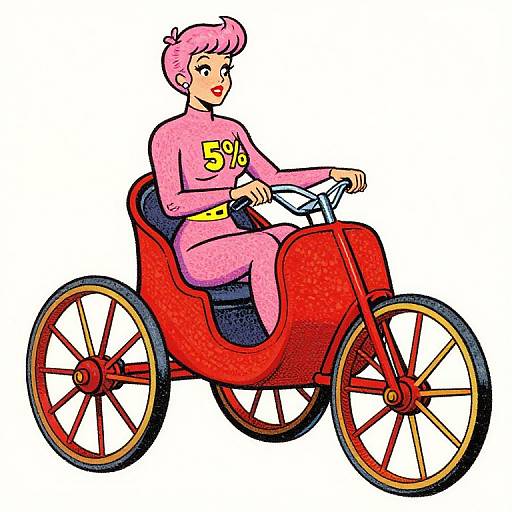 Moebius Style Chariot Illustration