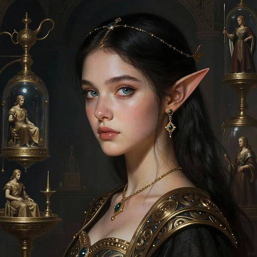 Enchantress in AI-Controlled World