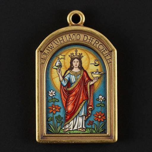 J.W. Waterhouse Style Glade Amulet