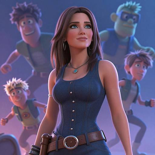 Low Angle Portrait of Sandra Bullock