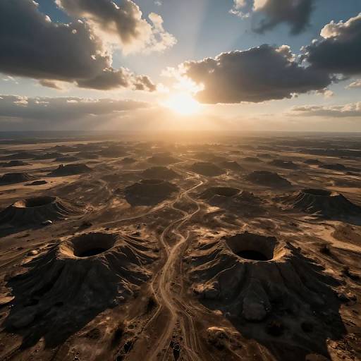 Hyper-Realistic Cinematic Battlefield Aerial