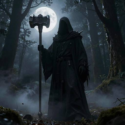 Dread Reaper in Moonlit Forest