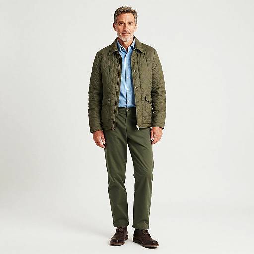 Stylish Casual Middle-Aged Man