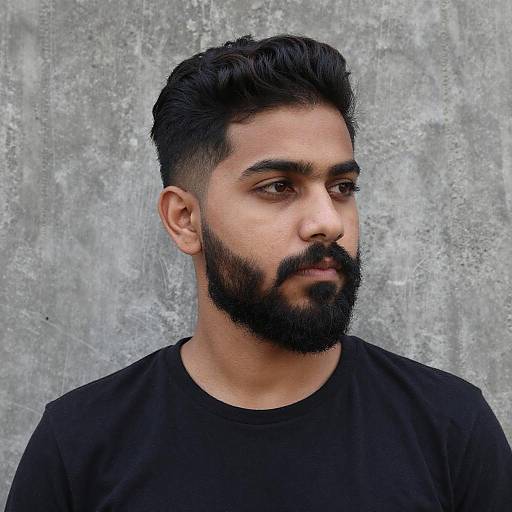 Portrait of a Stylish Young Man