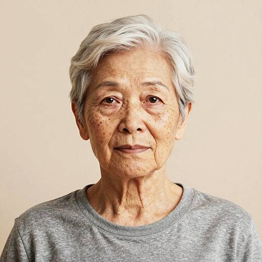 Photorealistic AI Elderly Transformation