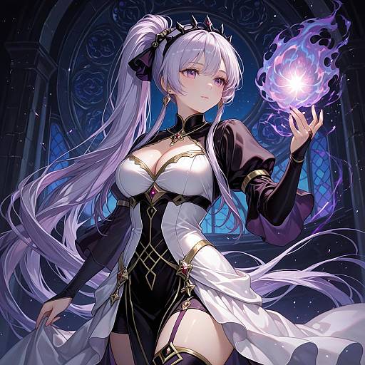 Illustration of Ishtar (fire emblem), fire emblem in the style of Vivi (eve no hakoniwa)