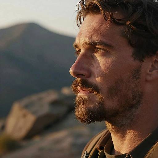 Vintage Adventurer with Kinnbart Detail