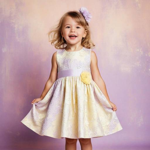 Delightful Toddler in Lilac Fashion Shoot