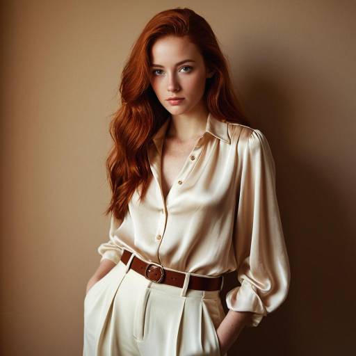 Realistic Portrait of a Young Woman