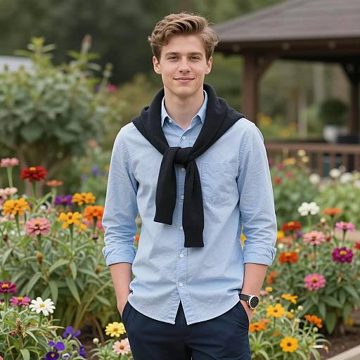 Summer EDC Outfit in Flower Garden