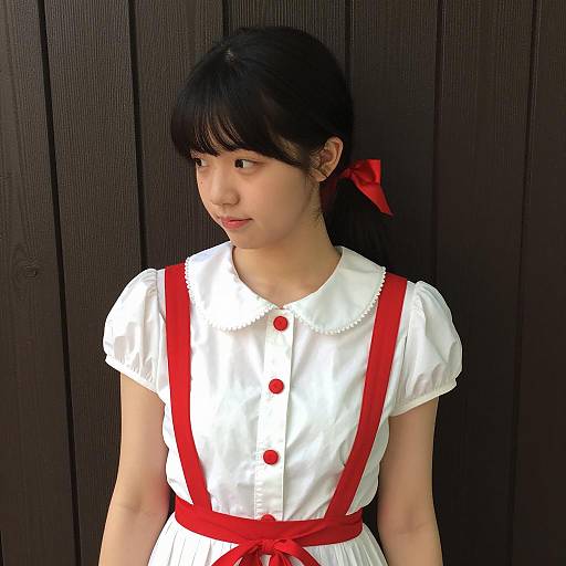 Elegant Dinner Portrait of a Young Woman