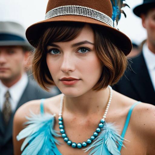 Stylish Male Flapper Costume Portrait
