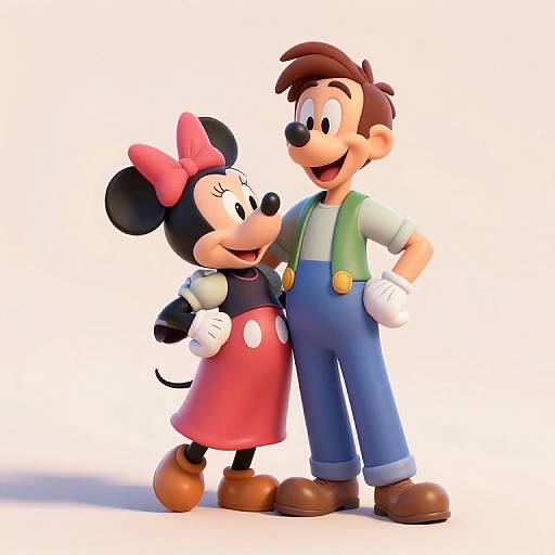 Disney Cartoon Drop Shadow UHD 3D
