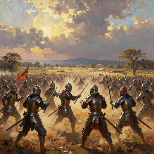 Epic Sunrise Battle of Panipat