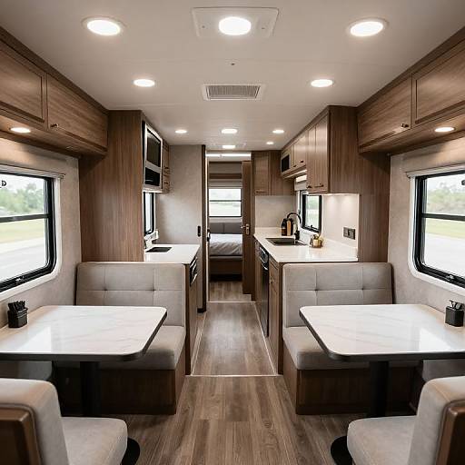 Modern Spacious RV Interior Design