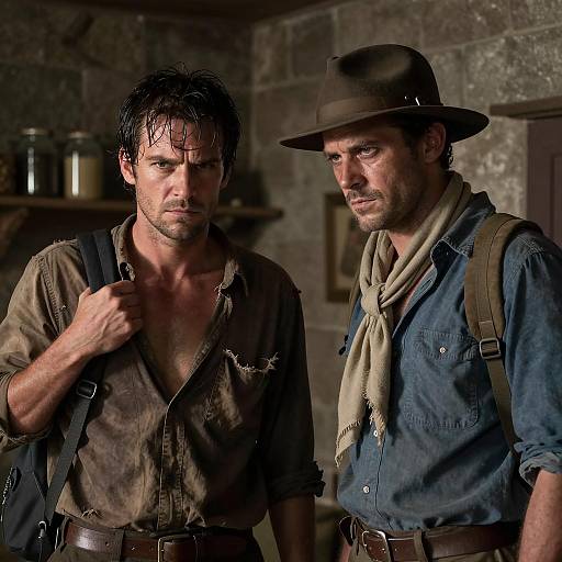 Mysterious Encounter in a Stone Room