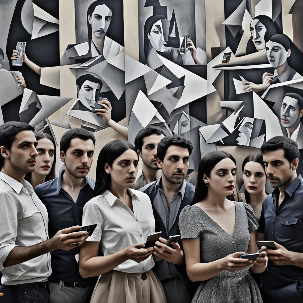 Modern Guernica: Picasso Meets Smartphones