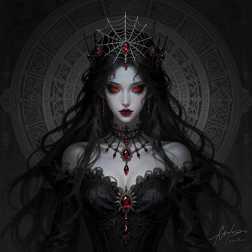 Dark Fantasy Gothic Queen
