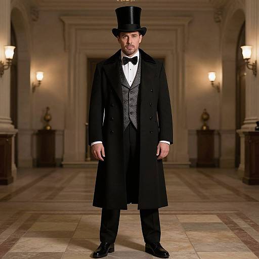 Kingpin in Elegant Top Hat