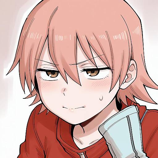 Illustration of Haruhara haruko, flcl in the style of Shiromanta