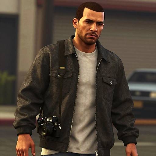 Photorealistic CJ from GTA San Andreas