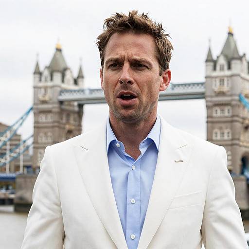 Intense Speaker at Tower Bridge in London