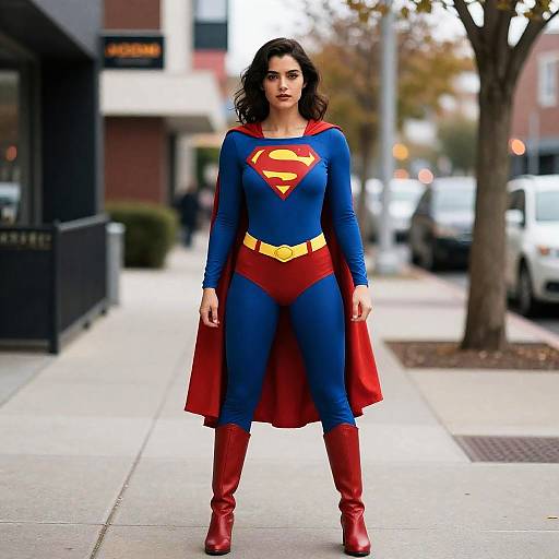Female Superhero Halloween Costume