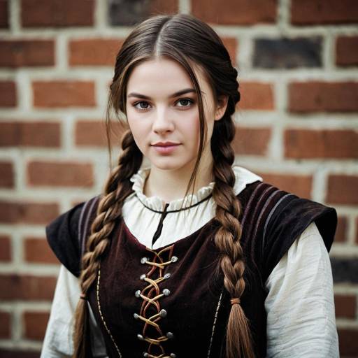 Young Woman in Medieval Costume