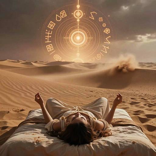 Magical Desert Meditation Dream