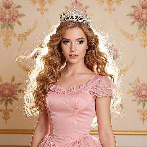Fairytale Princess with Sparkling Tiara