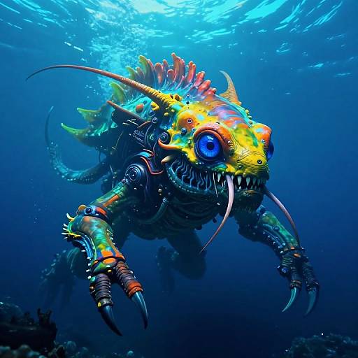 Ghastly Colossal Sci-Fi Sea Creature