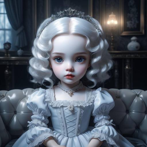 Haunting Porcelain Doll with Spirit