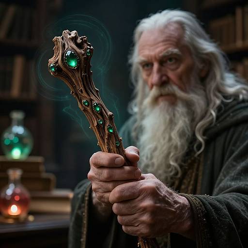 Elder Staff of the Wise Wizard