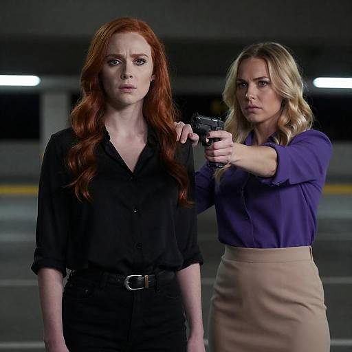 Night Encounter at the Parking Garage