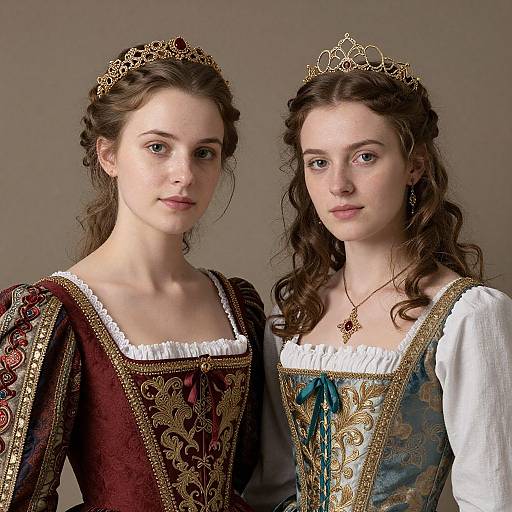 Renaissance-Inspired Dual Portrait