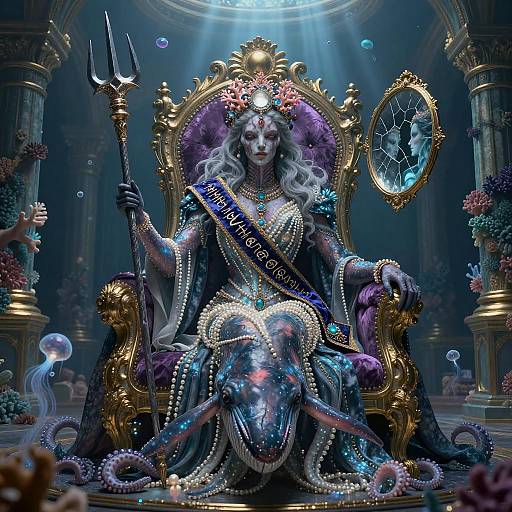 Mystical Kraken Empress in Sunken Palace