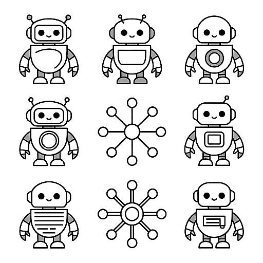 Educational AI Coloring Pages