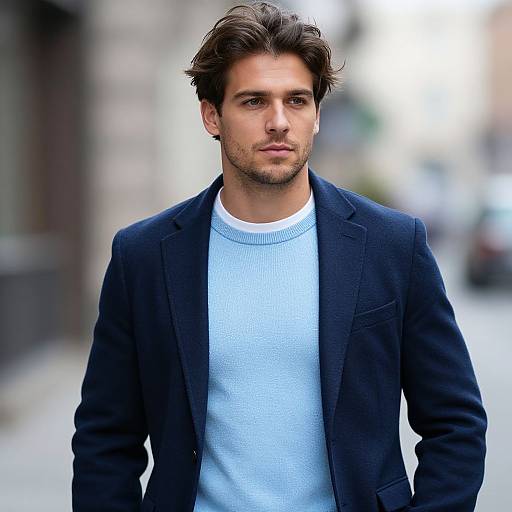 Stylish Layered Outfit for Men