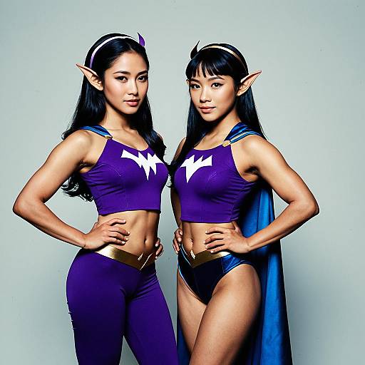 Wonder Twins cosplay photoshoot