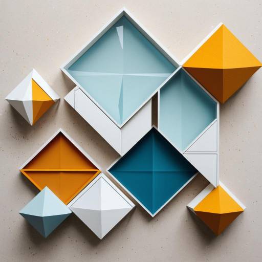Abstract 3D Modular Geometric Artwork