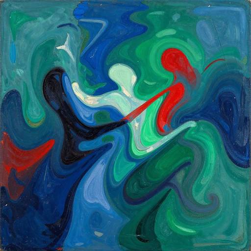 Abstract Expressionism Bug's-Eye View