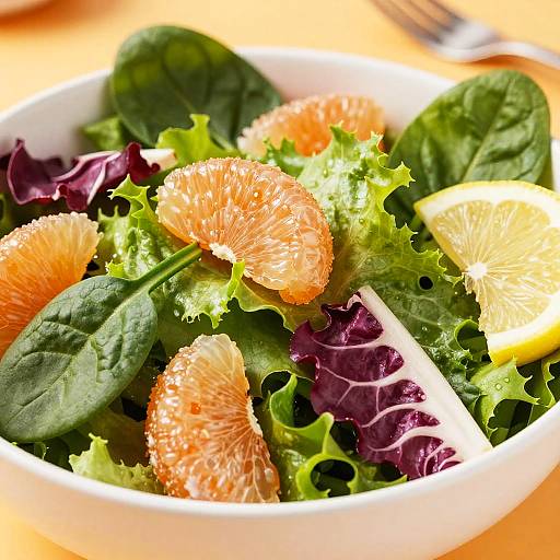 Vibrant Fresh Salad Close-Up